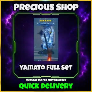 yamato full set I broken blade