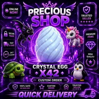 crystal egg x42