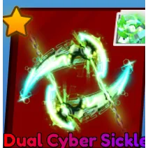 DUAL CYBER SICKLES W FINISHER