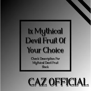 1x Mythical Devil Fruit Of Your Choice (Check Descrption For Mythical Devil Fruit Stock) | GPO