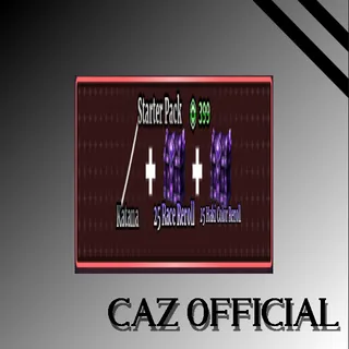 (Starter Pack) Katana + 25 Race Reroll + 25 haki Color Reroll | Sailor Piece