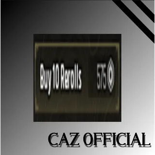 40 Rerolls | The Forge