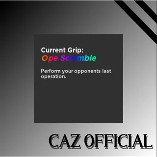 Legendary: Ope Scramble | GPO