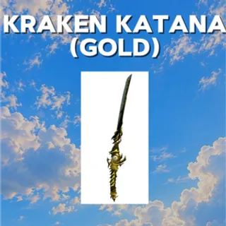Kraken Katana (Gold)