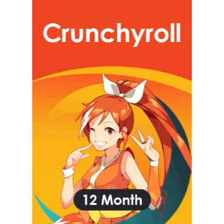 Crunchyroll MEGA FAN - 12 months