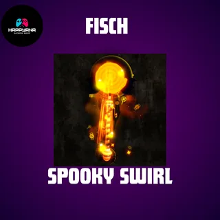 Spooky Swirl Rod Skin - Fisch