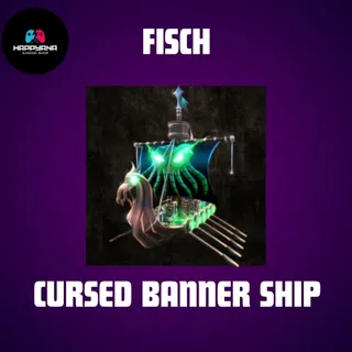 CURSED BANNER SHIP BOAT - FISCH