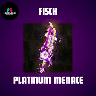 Platinum Menace Rod Skin - FISCH