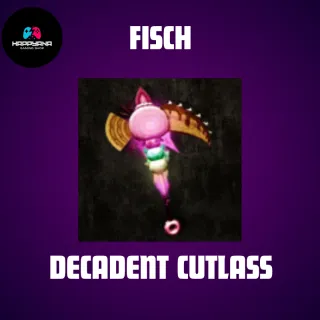 DECADENT CUTLASS ROD SKIN - FISCH