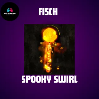 Spooky Swirl Rod Skin - Fisch