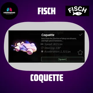 COQUETTE BOAT - FISCH