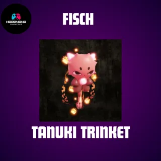 Tanuki Trinket Rod Skin - Fisch