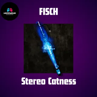 Stereo Catness Rod Skin - Fisch
