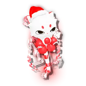 Peppermint Purrs Rod Skin - Fisch