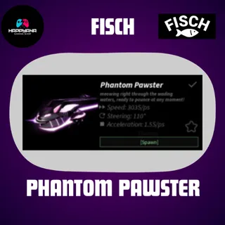 PHANTOM PAWSTER BOAT - FISCH