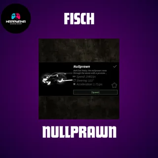 NULLPRAWN BOAT - FISCH