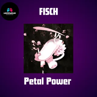 Petal Power Boat - Fisch