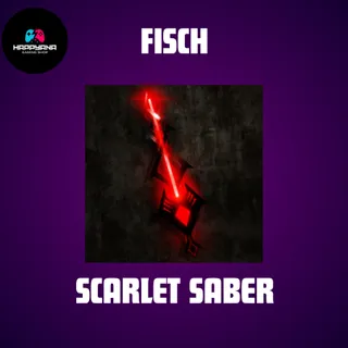 Scarlet Saber Rod Skin - FISCH