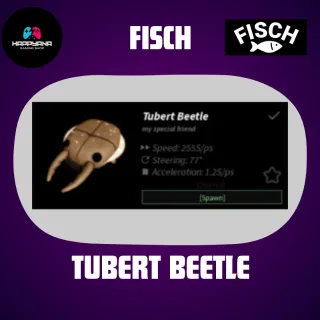 TUBERT BEETLE BOAT - FISCH