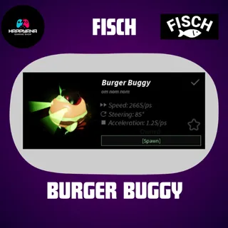 BURGER BUGGY BOAT - FISCH