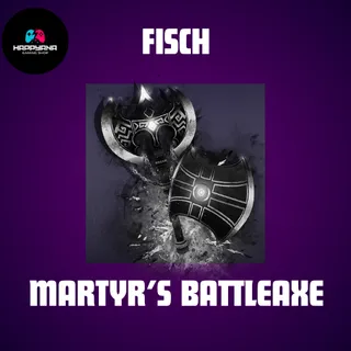 Martyr's Battleaxe Rod Skin - FISCH