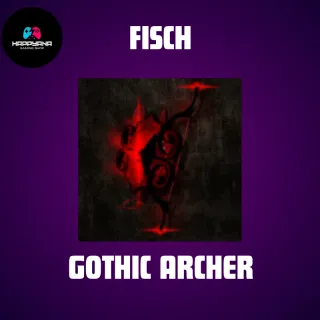 GOTHIC ARCHER ROD SKIN - FISCH