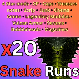 Gleaming Depths Raid|Snake Boss x20