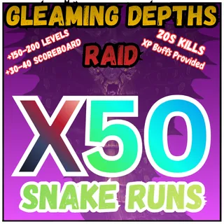Gleaming Depth Raid|Snake Farm x50