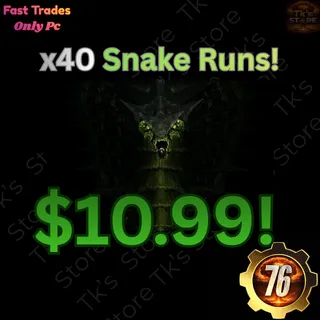 Gleaming Depth Raid|Snake Farm x40