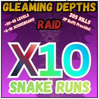 Gleaming Depth Raid|Snake Farm x10
