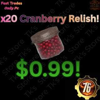 Cranberry Relish | 20x