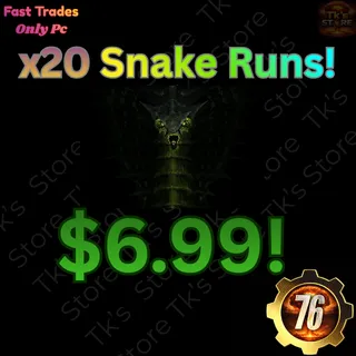 Snake Farm | 20x runs