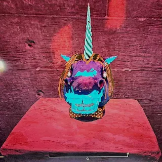 Glowing Unicorn Mask