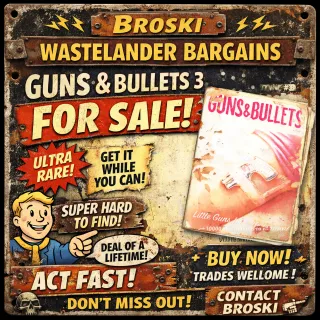 Guns and Bullets 3 x 250