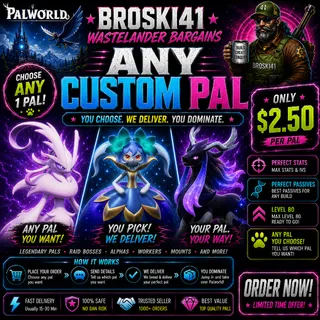 Custom pal