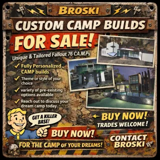 🏗️ CUSTOM CAMP BUILDS 🏗️
