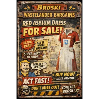 Red Asylum Dress