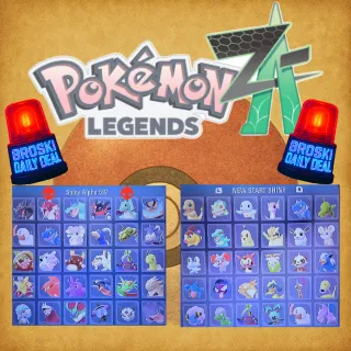 ✨️ ✨️2 x Shiny Box Bundle + any held item Pokemon Legends ZA ✨️ ✨️ 