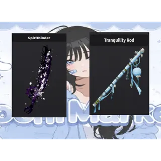 SPIRITBINDER TRANQUILITY ROD SET