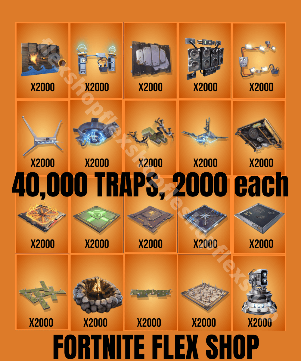40k Traps 2k Each In Game Items Gameflip