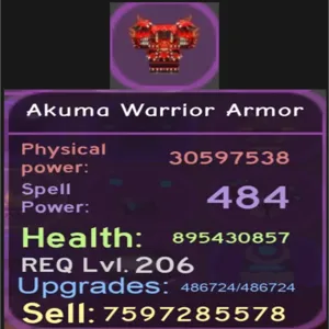 Akuma Warrior Armor