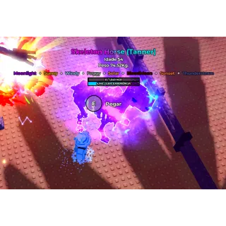 Raise Animals Skeleton Horse with many random mutations