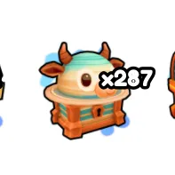 Brainrot evolution 100x vaquitas crates ( Las vaquitas saturnitas secret can be obtained from the crate)