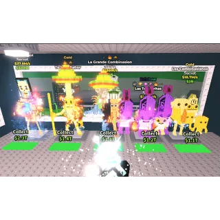 Steal a Brainrot La Grande Combinasion with 3 mutations 130m/s