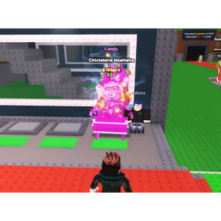 Steal a brainrot Candy Chicleteira Noelteira 180m/s 2 mutations