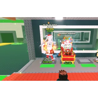 Steal a brainrot Ho ho ho sahur 29,2m/s with 2 mutations.