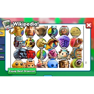 Brainrot Evolution Guaranteed Secrets See Description Los Orcolos or Los trippitroppitos or Los Crocodillitos or BlueBerrini+++