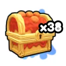 Brainrot evolution 30x Pasta crates ( Canelloni dragoni secret can be obtained from the crate)