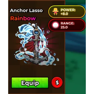 Raise Animals Rainbow Anchor Lasso THE BEST IN THE GAME OF THE NORMAL SHOP!!