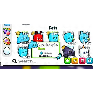 Pet universe 5 Random 10k+ Damage